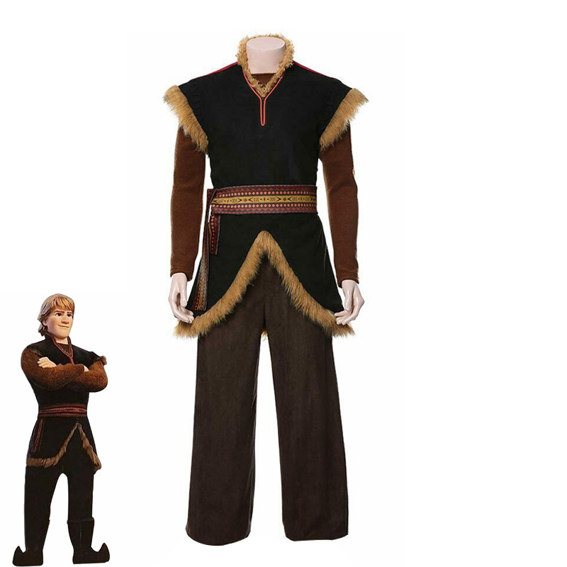 New Frozen cos costume Kristoff Kristoff cosplay costume