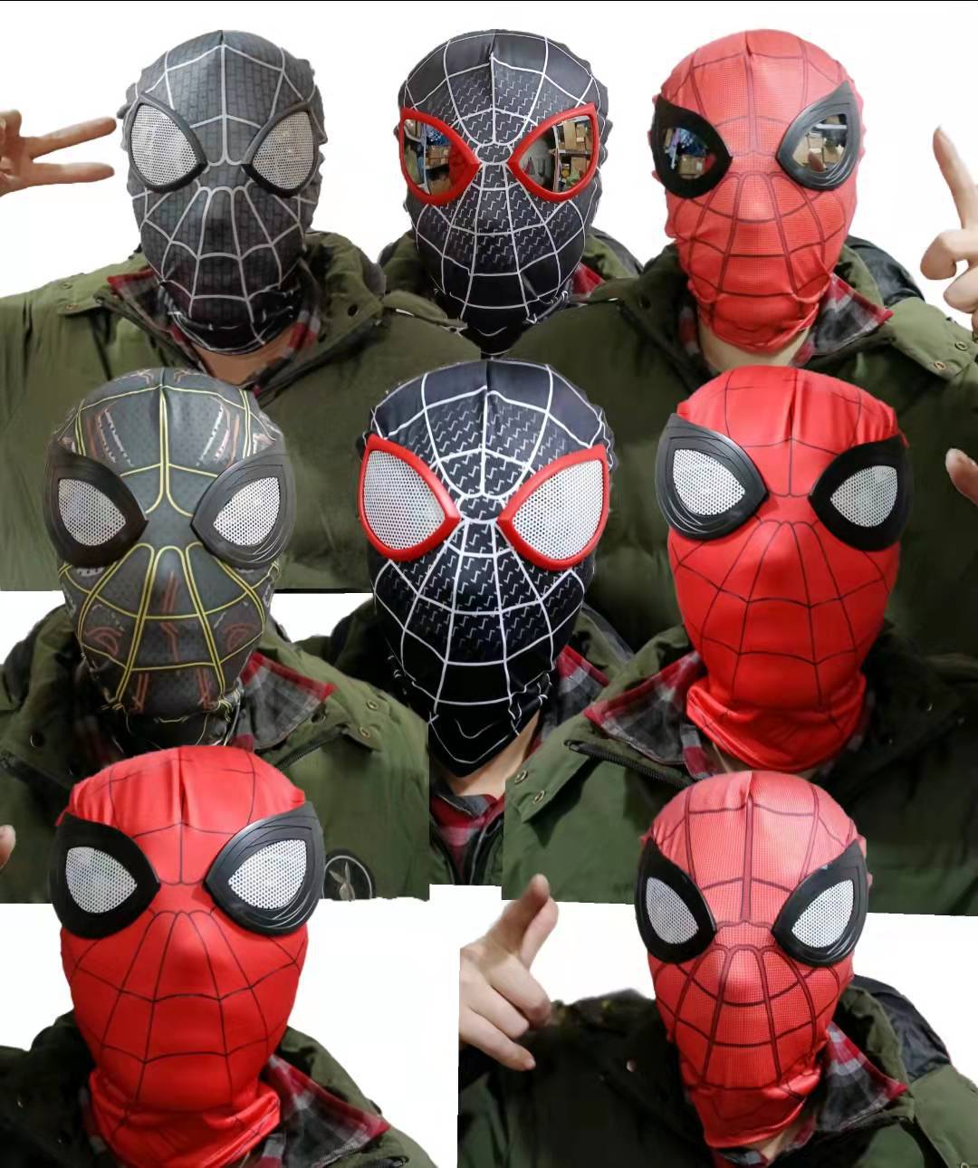 Miles, Gwen, Far From Home, Iron Spider-Man, Tommy Spider-Man One-size Polyester Hood