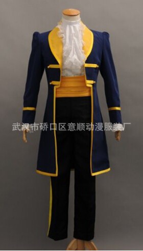 Beauty and the Beast Prince cos anime costume