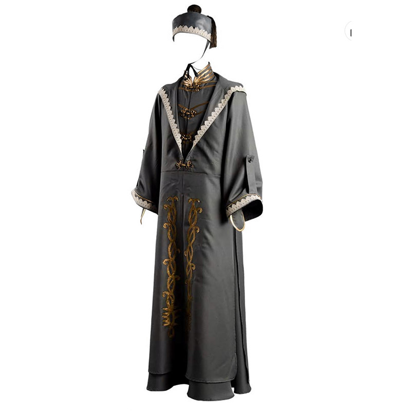 Albus Dumbledore Cosplay Costumes Adult Robe Cloak Hat Outfit Full Sets