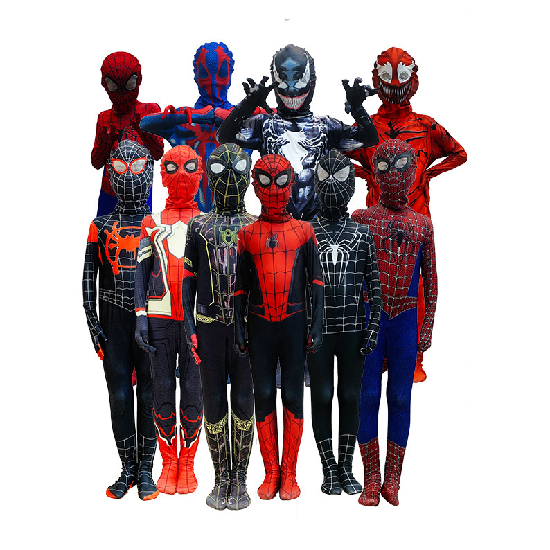 Halloween Children's Superhero [Spider Style] Tights Spider Expedition [Spider Style] Tights