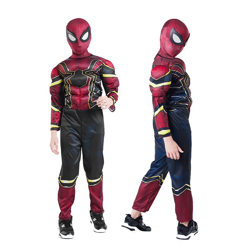 Halloween children's cosplay costume superhero Iron Man Thor Captain America Iron Spider