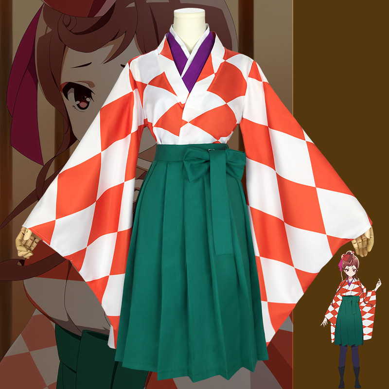 Saga Idol is a legend Revenge makes a comeback cos suit kimono Yugiri cosplay anime costume