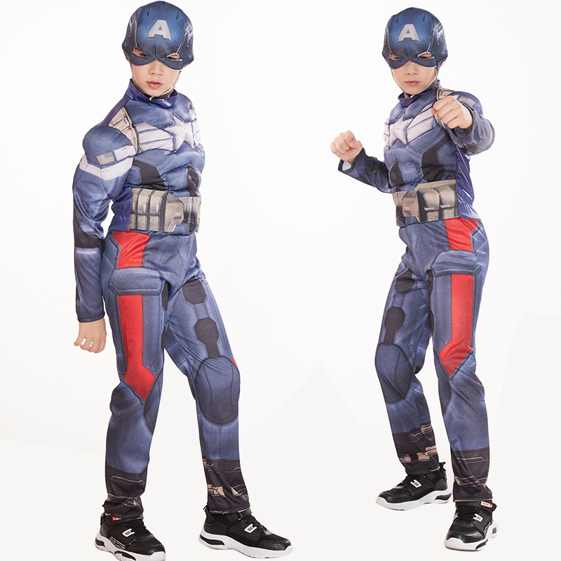 captain america winter soldier costume cosplay avengers team america show party dance costume