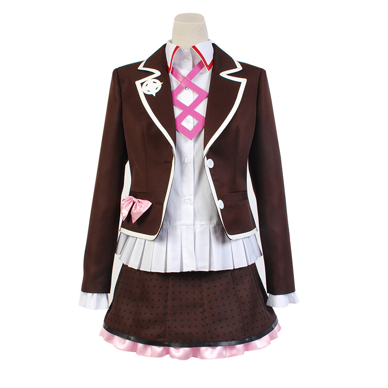 Danganronpa Another Episode: Ultra Despair Girls Role Play Cosplay Costumes Coat Dresses Full Suits