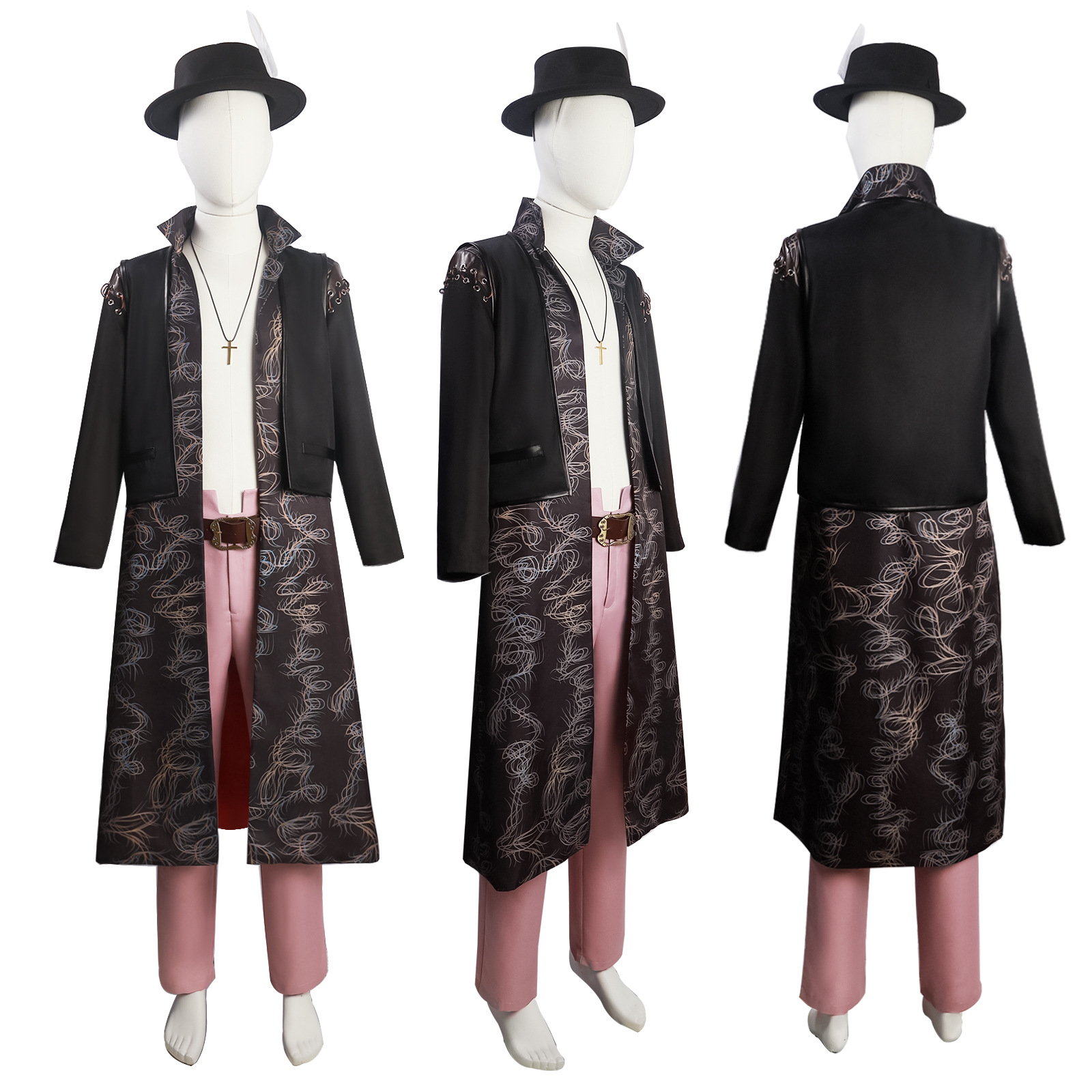 Anime Alleyon Dracule Mihawk Cosplay Costumes One Piece Swordsman Outfits