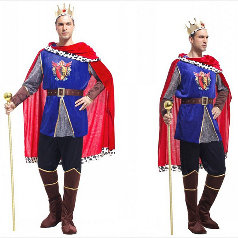 Halloween cosplay costumes, adult prom costumes, costumes, king costumes, adult king and prince costumes