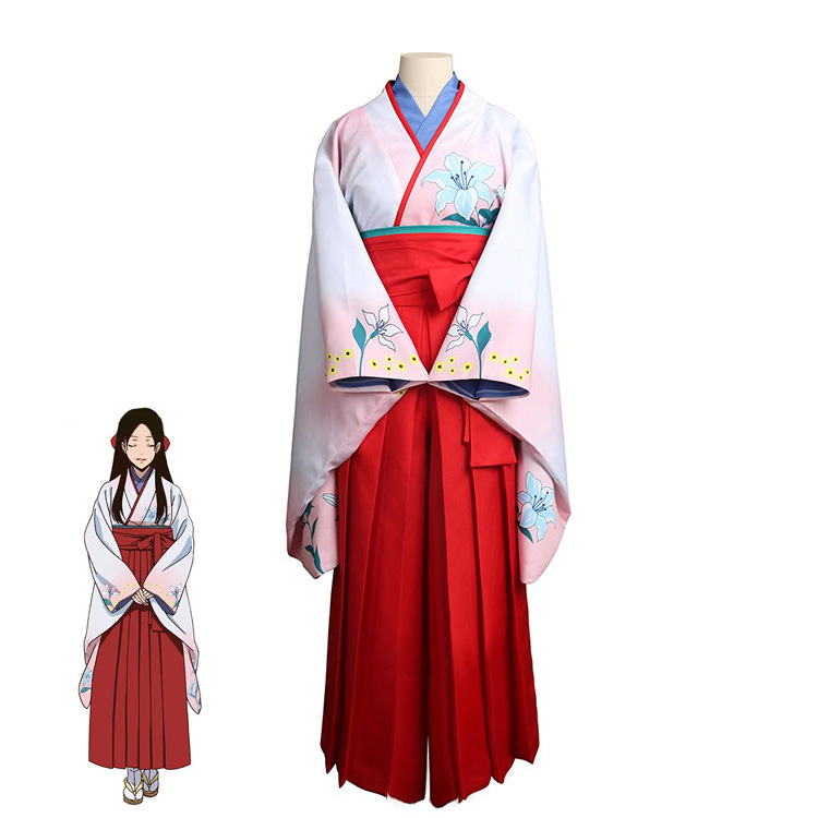Japanese Anime Kegurui Nishinin Yuriko Cosplay Costumes Clothes Style Full Set