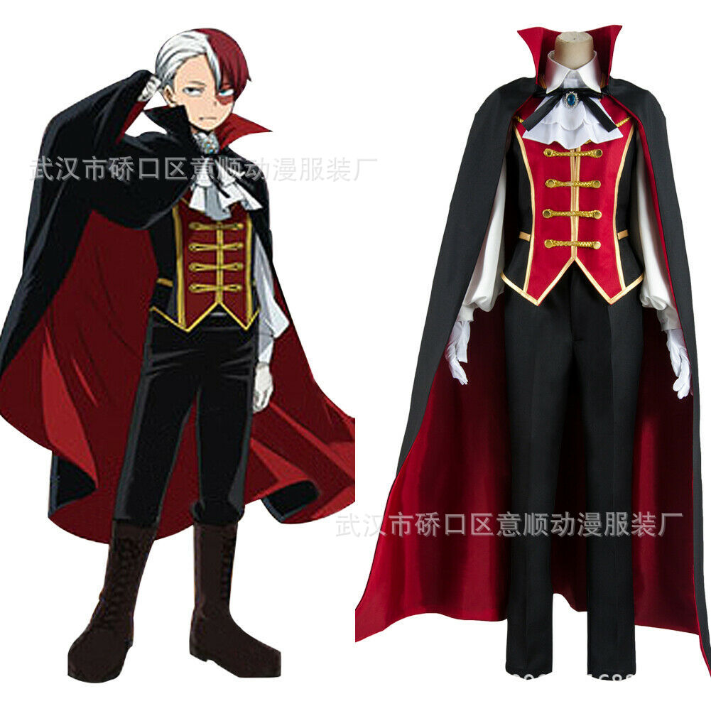 My Hero Academia cos Todoroki Todoroki cos Halloween male and female cosplay costumes