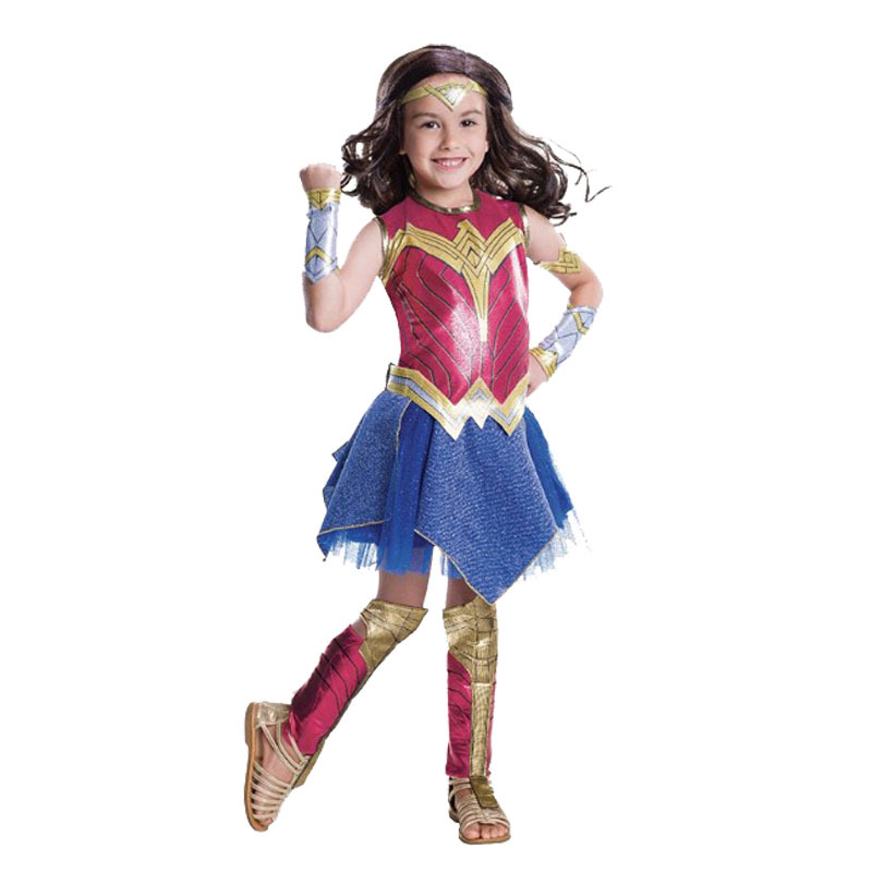 Wonder Woman Wonder Woman children's cosplay children's clothing Wonder Woman costume costume