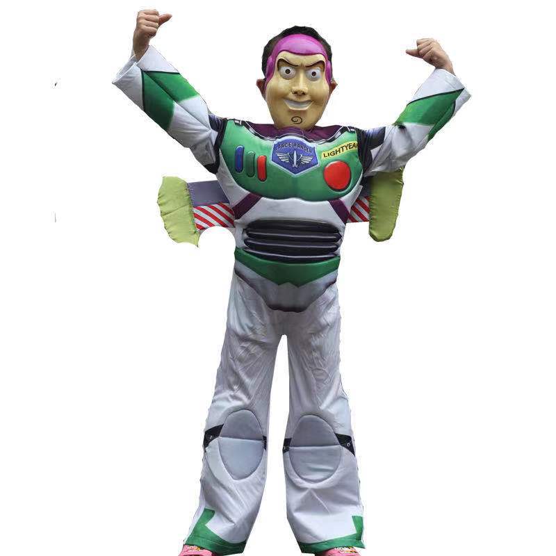 Children's Buzz Lightyear Costume Jumpsuit Cowboy Woody Cartoon Character Animation Character
