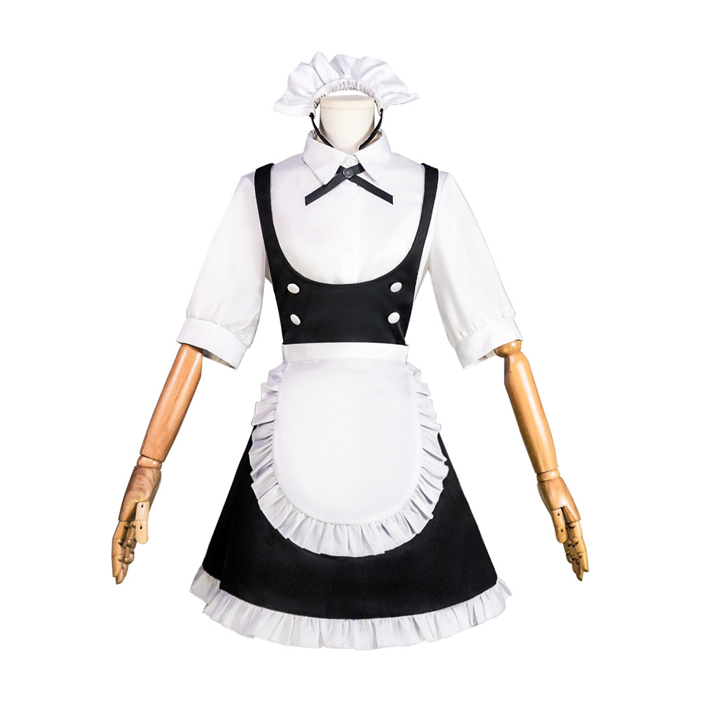 All Night Song Seven Grasshoppers cosplay costume Seven Grasshoppers Maid Costume Vampire Love cospaly