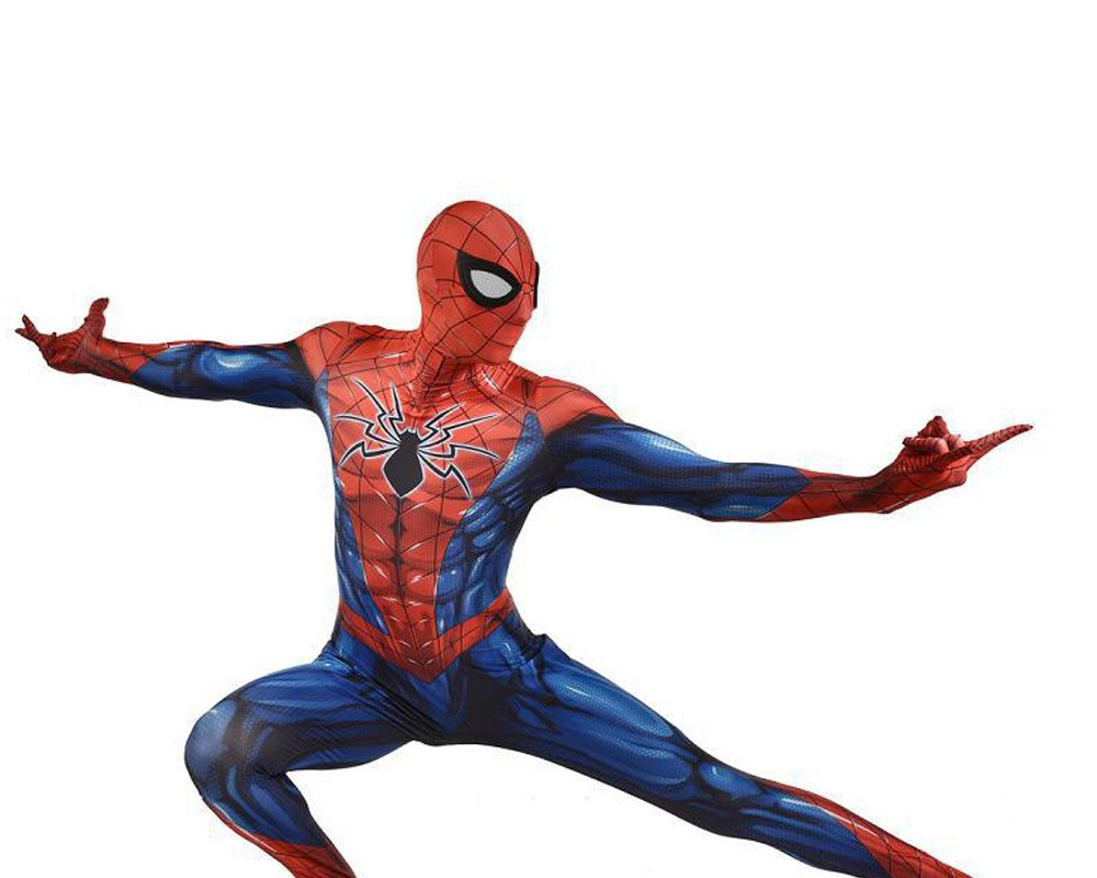 Spider Man Ps4 Suits For Adult & Kids Cosplay Costume Spandex Zentai
