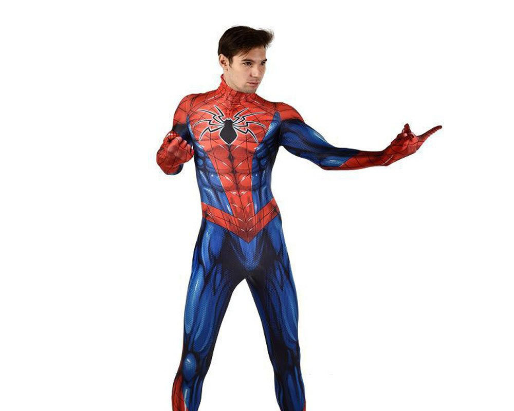 Spider Man Ps4 Suits For Adult & Kids Cosplay Costume Spandex Zentai
