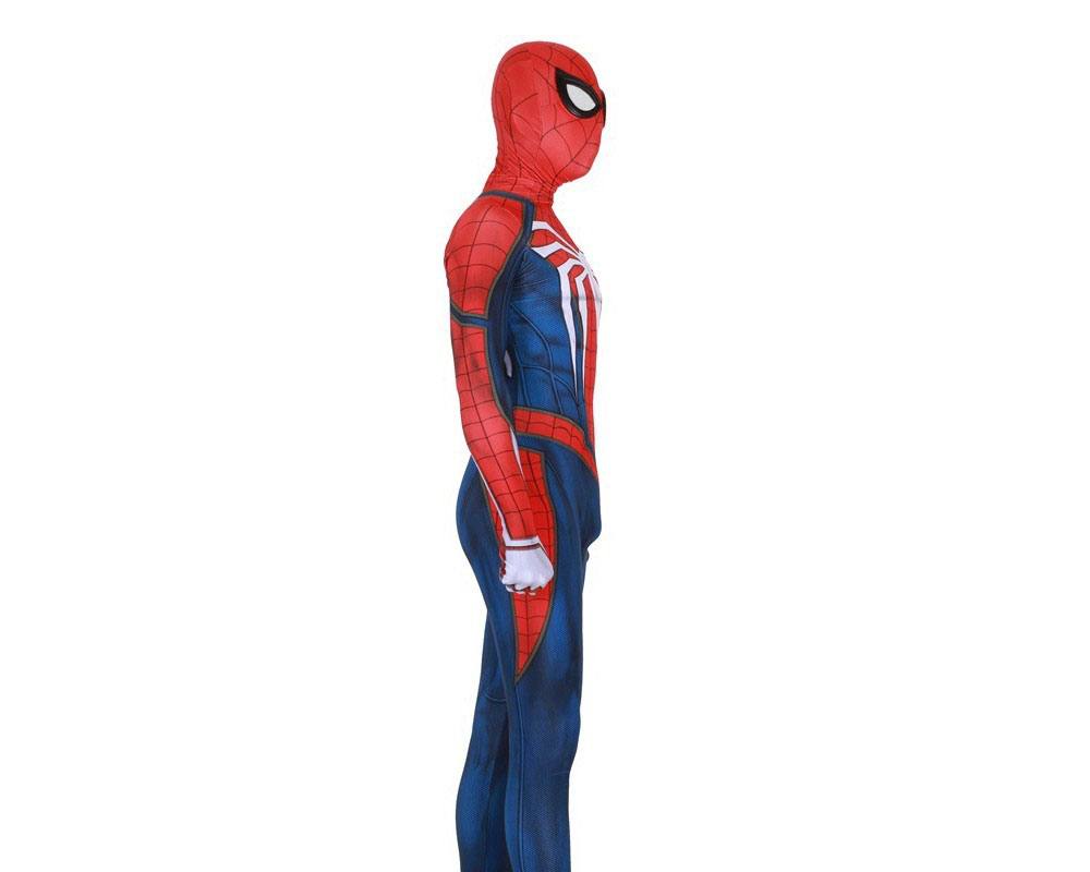 Ps4 Spider Man Cosplay Costume Spandex Suit Zentai Adult & Kids