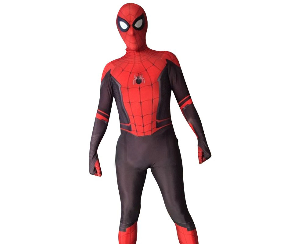 Spider Man Far Away From Home Suit Cosplay Costume Adult & Kids Aspandex Zentai