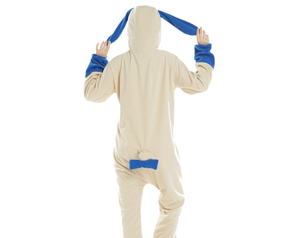 Minus Bunny Onesie Pajamas Costumes Rabbit Adult Animal Onesies Button Closure