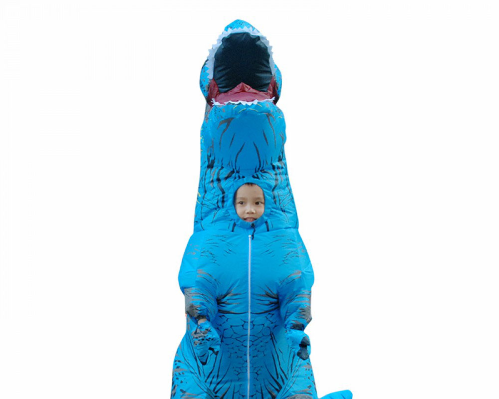 Blow Up Costumes Inflatable Dinosaur T Rex Costume Halloween Suit For Teens