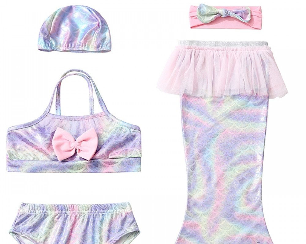 Mermaid Bathing Suit Toddler For Girls Mermaid Swimwear 