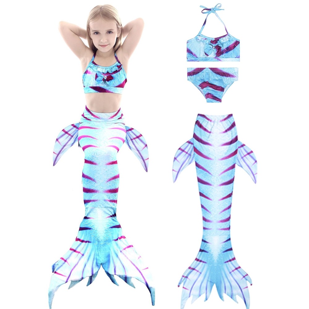 Swimmable Mermaid Tails Bikini Bathing Suit Swimming For Girls Sale
