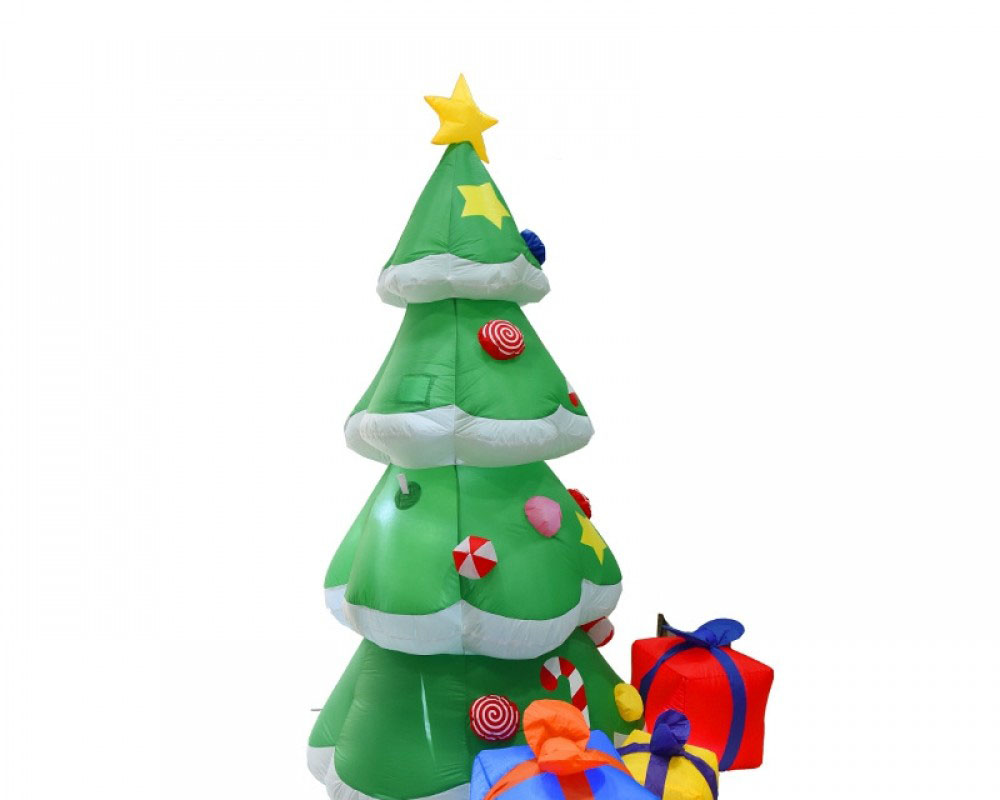 Inflatable Blow Up Christmas Tree With Led Light