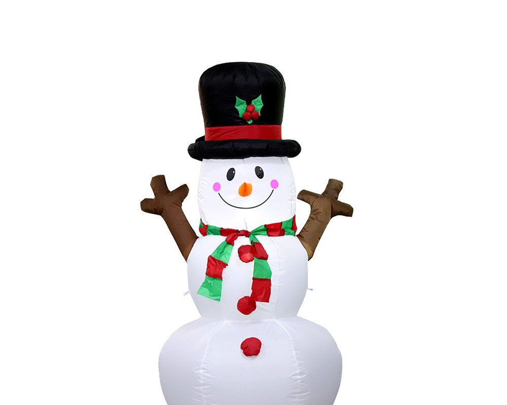 Inflatable Snowman Blow Up Christmas Decorations Led Light