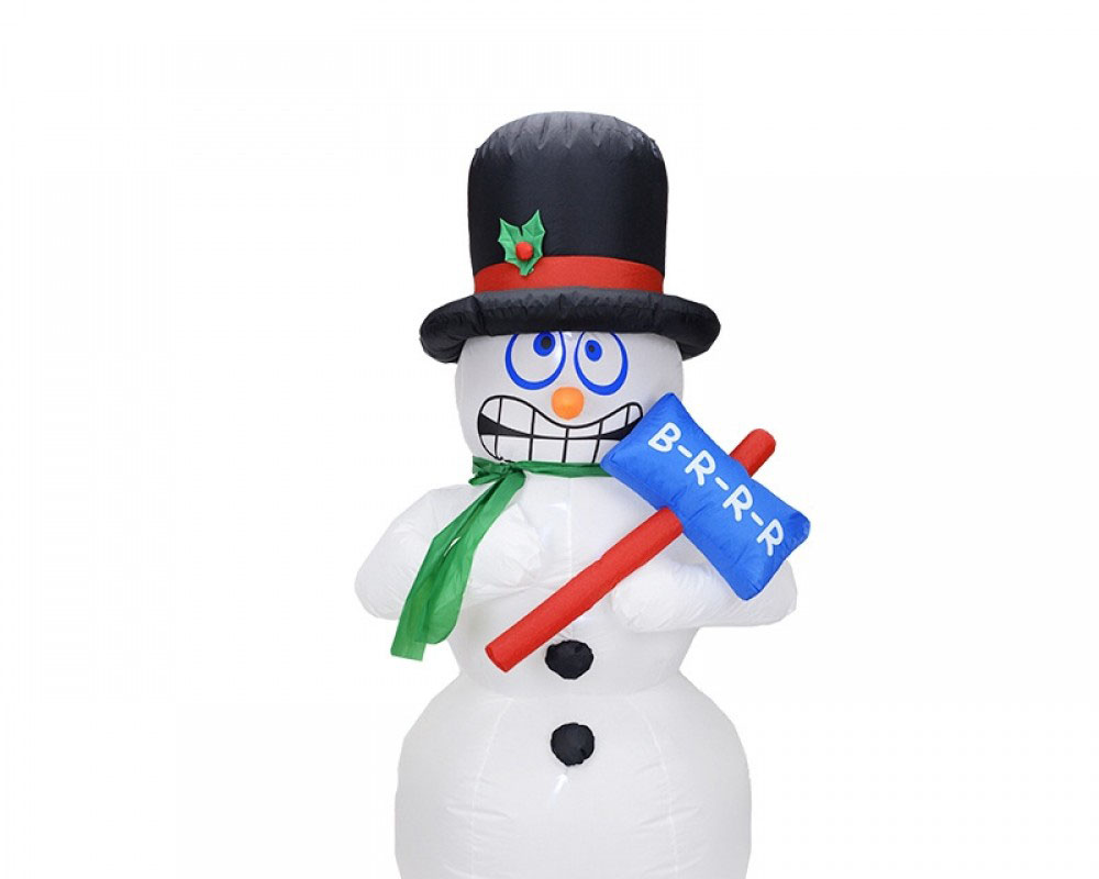 Blow Up Snowman Inflatable Christmas Decorations Led Light