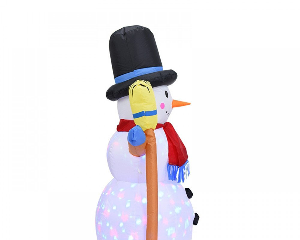 Christmas Blow Up Decrations Inflatable Snowman Indoor Led Light