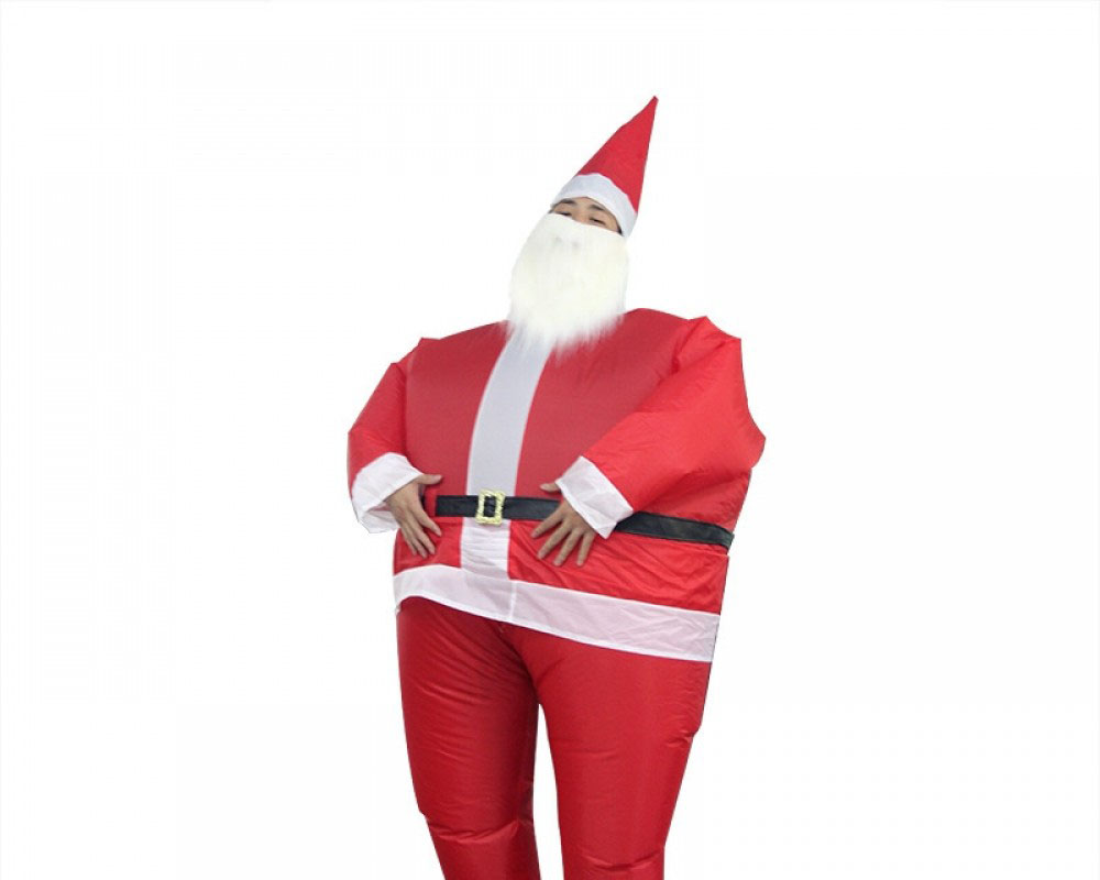 Christmas Inflatable Santa Blow Up Decrations Led Light