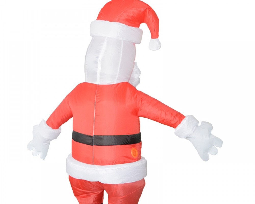 Inflatable Santa Christmas Party Blow Up Costume Outfit