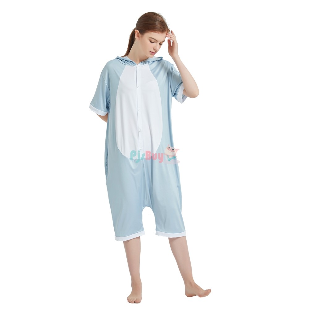 Bunny Onesie Pajamas Short Sleeve