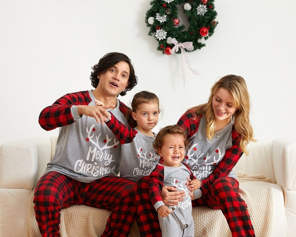 Family Pajamas Christmas Holiday Family Matching Pjs