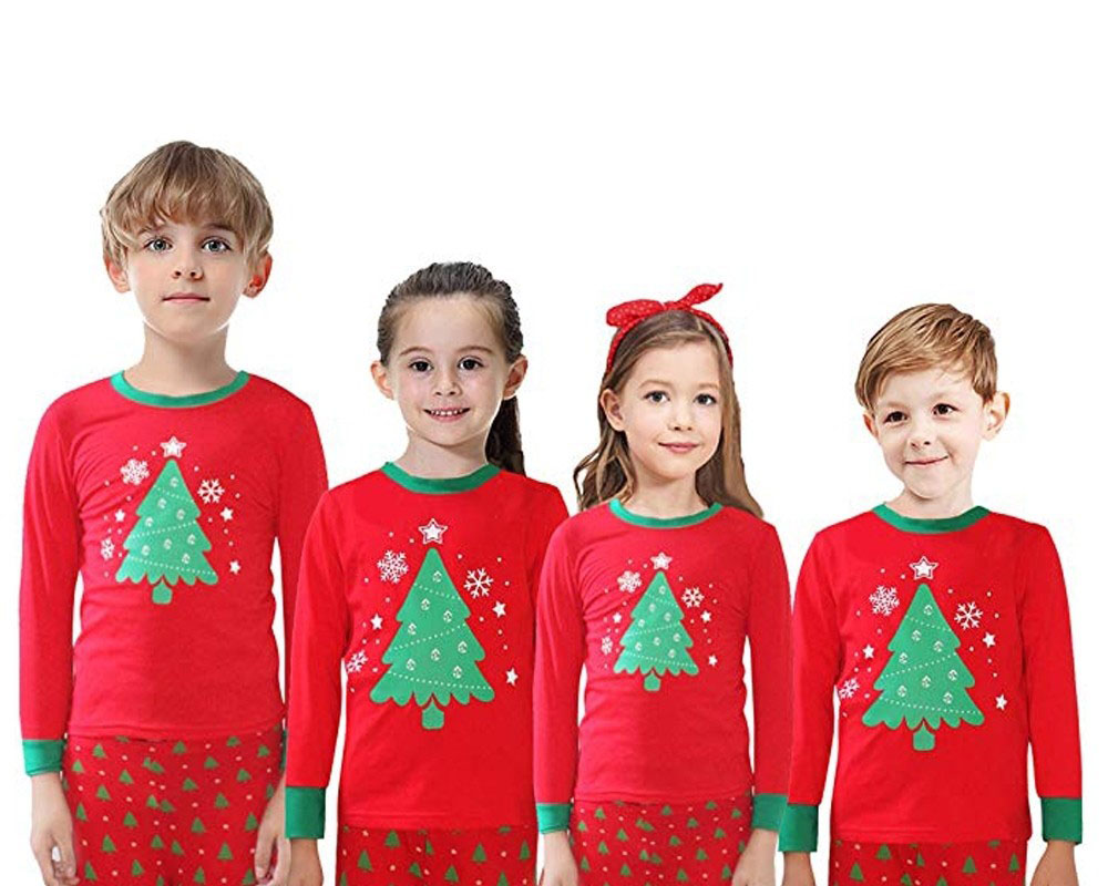 Family Christmas Pajamas Sets Matching Holiday Xmas Pjs