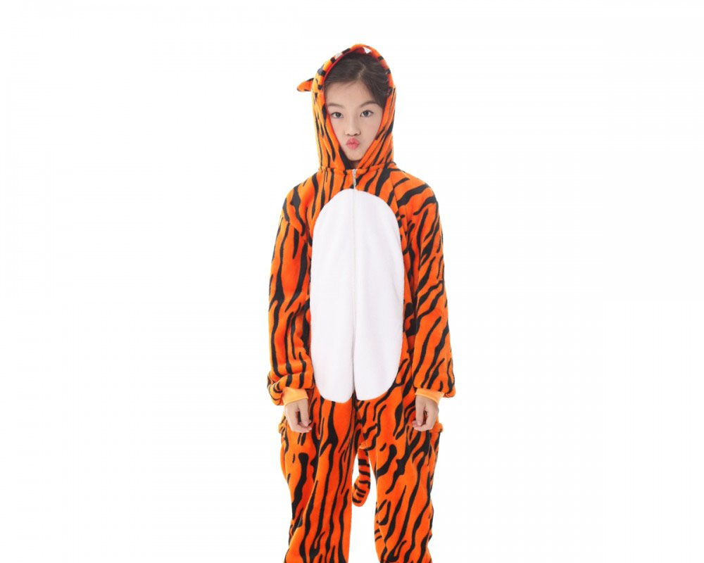 Tiger Onesie Pajamas For Boys & Girls Quality Animal Costume For Sale