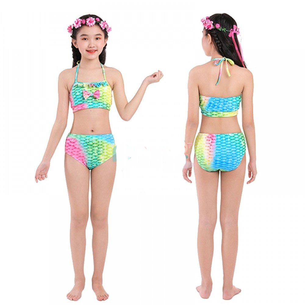 Colorful Mermaid Tails for Kids Swimming Mearmaid Swimsuit