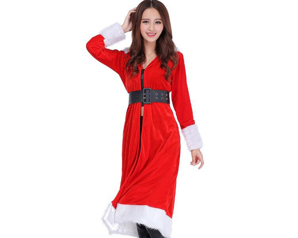 Mrs Claus Outfit Christmas Outfit Cloak For Women