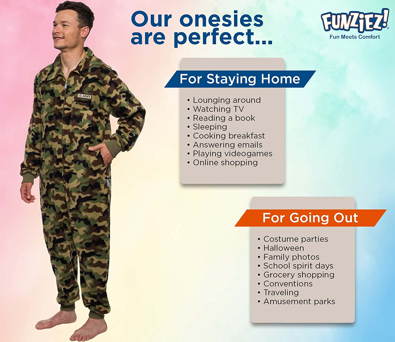Army Soldier Adult Military Camouflage Costume One Piece
