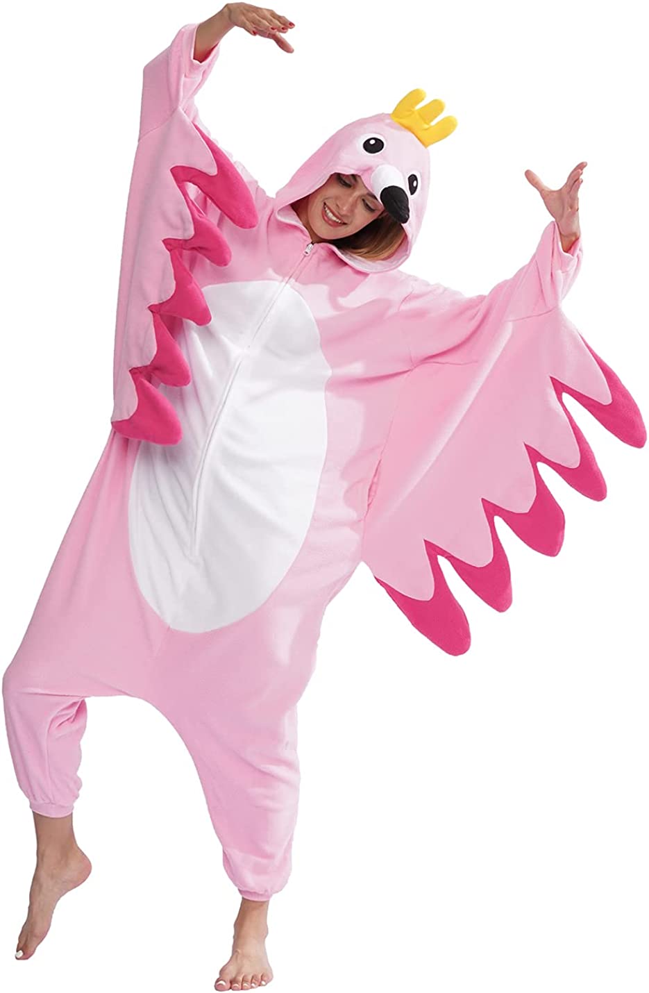 Bird Onesie Pajamas Animal Cosplay Costume Sleepwear