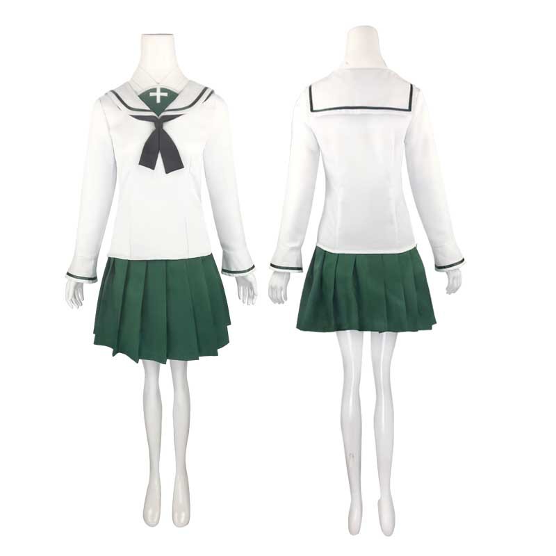 Girls und Panzer cosplay costume Nishizumi Miho Takebe Saori Isuzu Hana cos costume jk uniform
