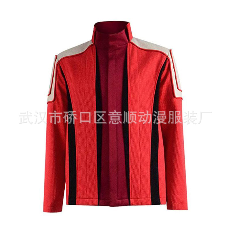 Sonic The Hedgehog Dr. Ivo Robotnik Cosplay Costumes Jacket Jim Carrey Red Coat