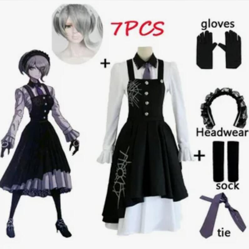 New Danganronpa V3 Tojo Zumi cosplay Japanese school uniform jk uniform maid outfit