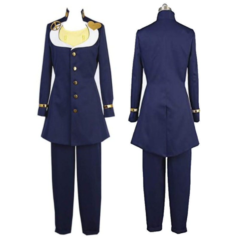 Jojo's Bizarre Adventure Diamond Part 4 East Josuke Higashikata Cosplay Costumes