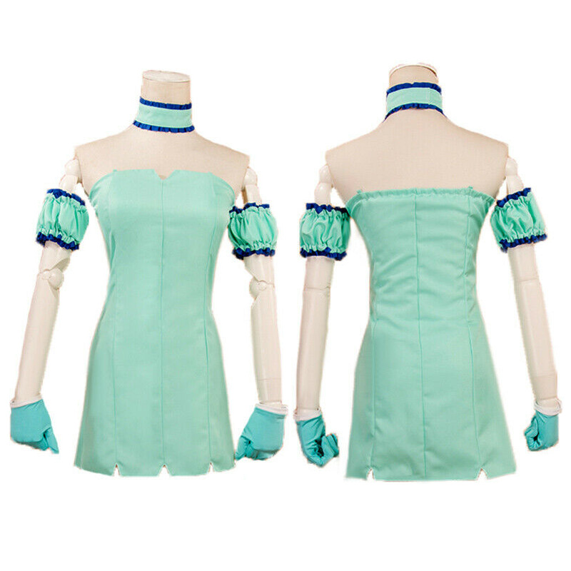 Anime Cosplay Costumes Tokyo Mew Mew Manga Minto Aizawa Green Dresses Suits For Women