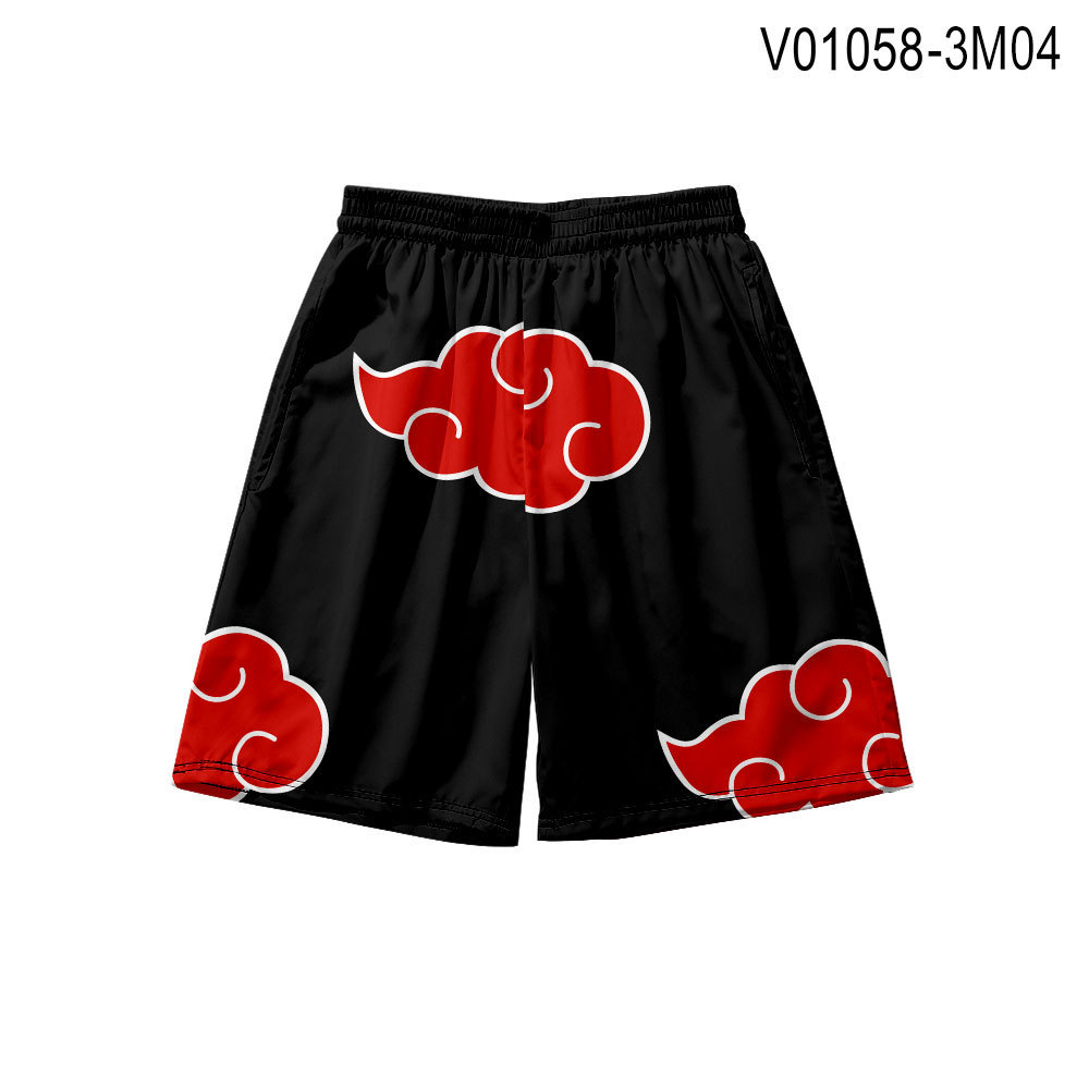 Naruto Swimsuits Akatsuki Beach Shorts