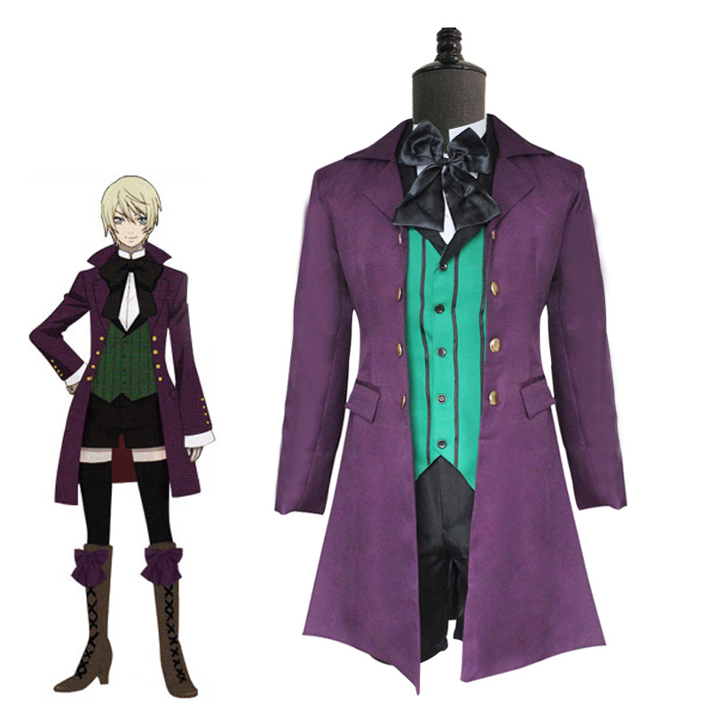 Anime Black Butler Alois Trancy Cosplay Costumes Black Butler Season 2 Earl Alois Trancy Complete Sets