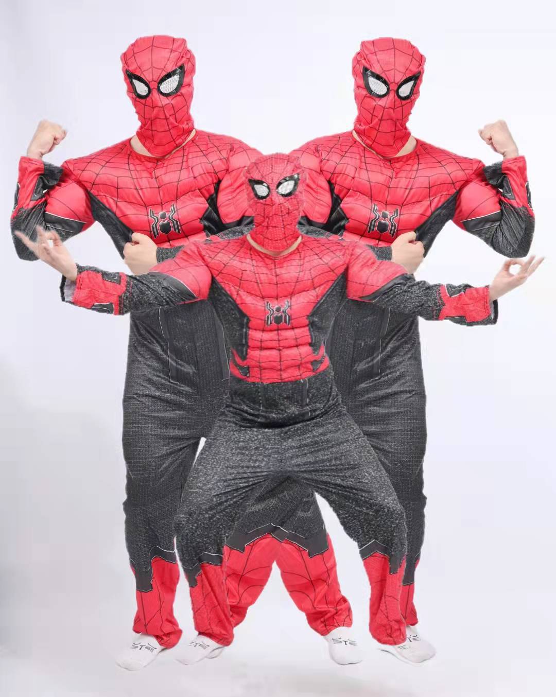 Spider-Man Far From Home adult cosplay anime costume adult muscle costume performance