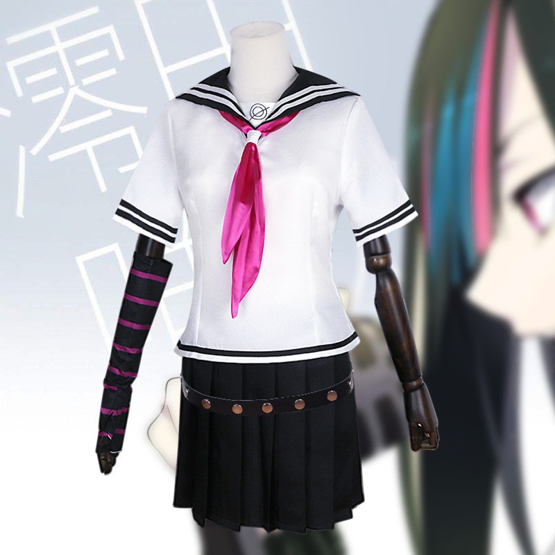 Anime Game Danganronpa Gvavaya Cosplay Costumes Mioda Ibuki Top Skirt Suits