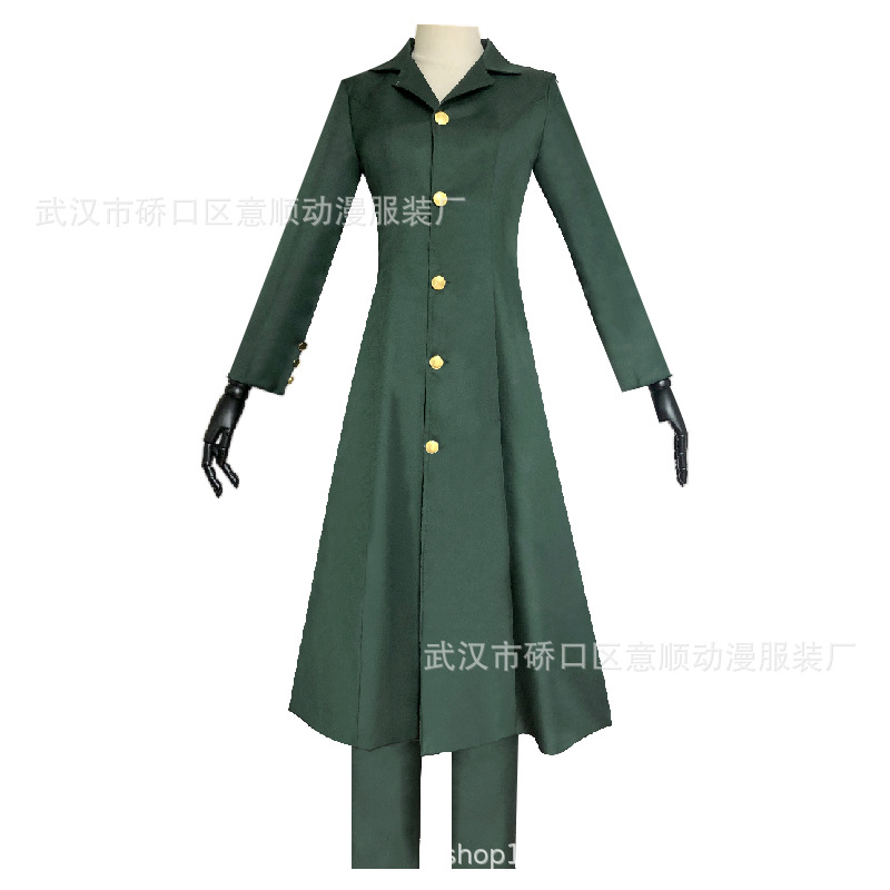 Animation JOJO's Bizarre Adventure Kakyoin Noriaki battle suit full set of cos clothing