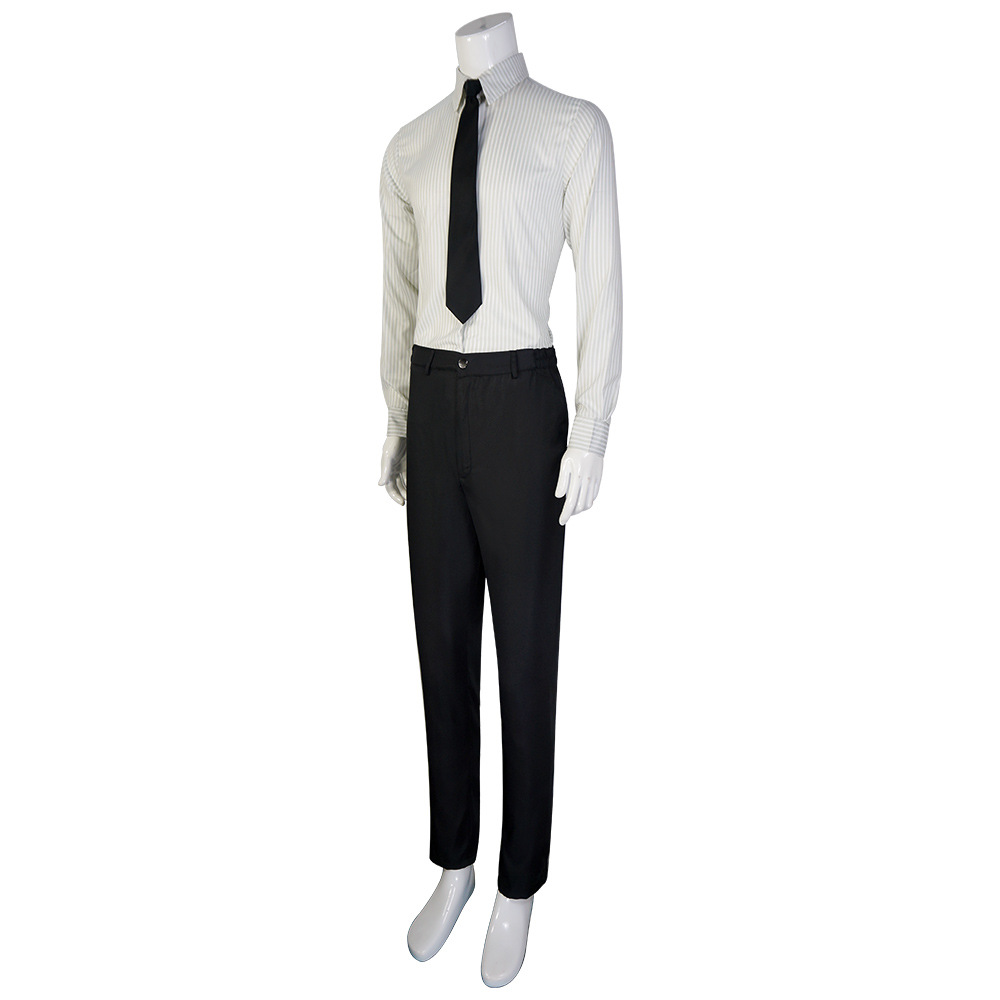 One Piece Wano Country cosplay costume chef Sanji Sanji black suit cos anime clothing factory
