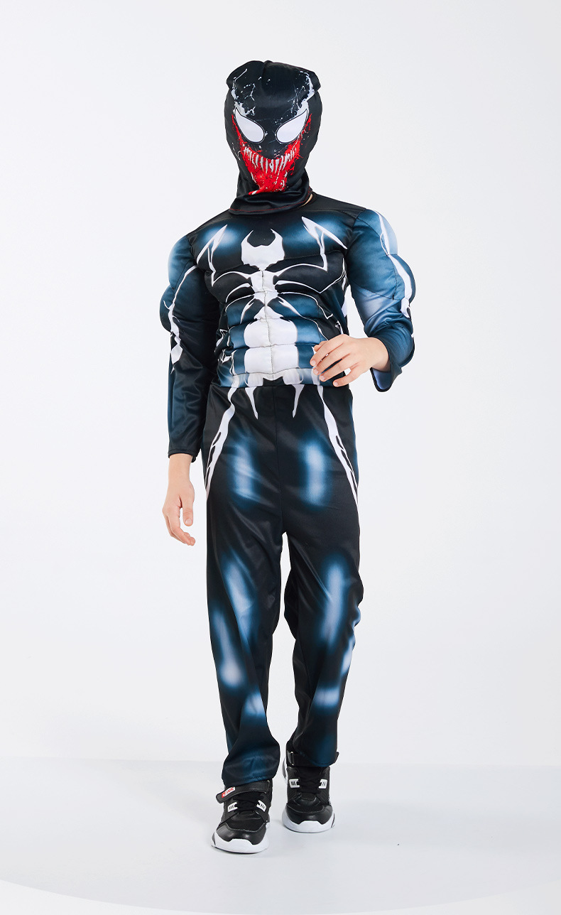 Children's Deadpool Venom Captain America Thanos Spider-Man Iron Man Black Panther cos muscle suit